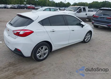 2018 Chevrolet Cruze Lt Auto from USA, damaged, VIN 3G1BE6SM8JS527686